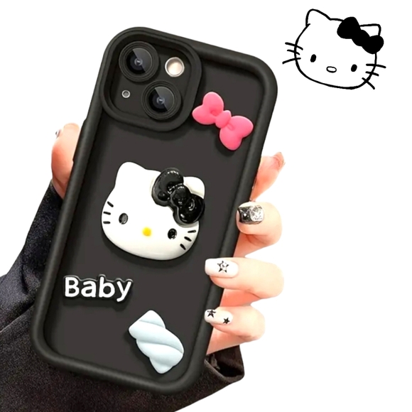 New Arrival!! HELLO KITTY Protective Durable iPhone Cover Case - Picture 4 of 5